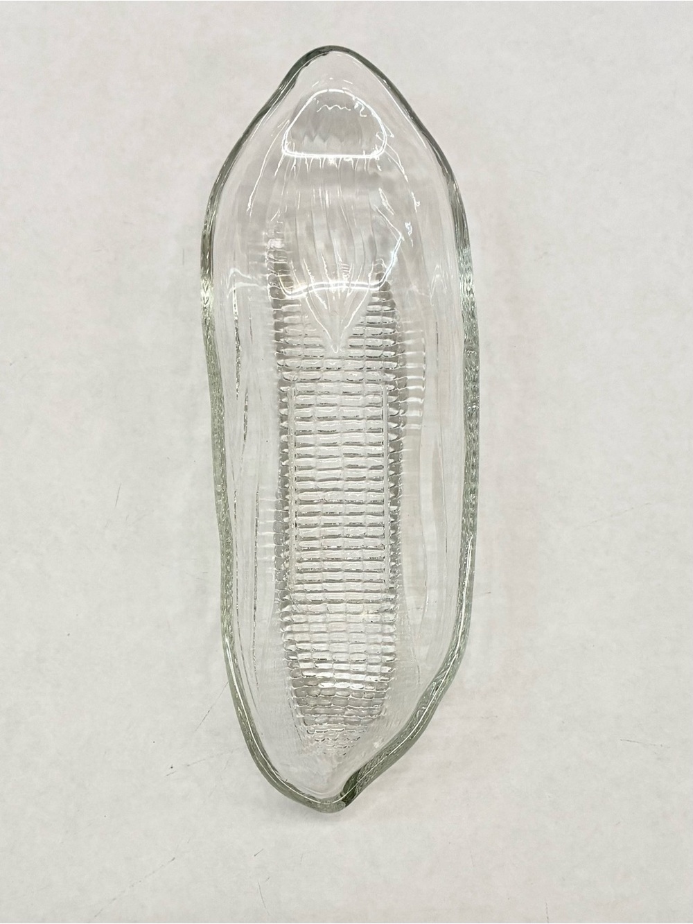Vintage Corn on the Cob  Serving Dishes  Clear Pressed Glass  Lot of 12 - Picture 2 of 7